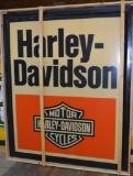 Large Harley-Davidson Plastic Sign Insert