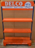 Delco Battery Metal Display Rack