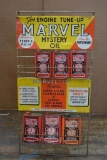 Marvel Mystery Oil Metal Display Rack with Cans