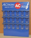 AC Hot Tip Spark Plug Metal Display