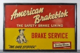 American Brakeblok Brake Service w/dog Sign (TAC)