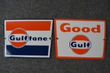 Good Gulf & Gultane Porcelain Signs