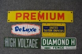 5-Misc. Small Porcelain Signs