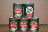 5-Sinclair Motor Oil Quart Cans
