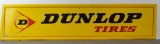 Dunlop Tires w/logo metal sign (TAC)
