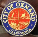 City of Oxnard California Truck Door Sign (TAC)