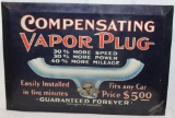 Original Compensating Vapor Plug Metal Sign (TAC)