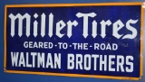 Miller Tires Geared-To-The-Road Sign (TAC)