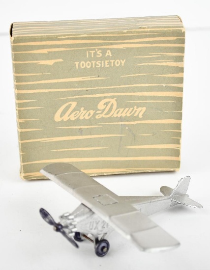 Tootsietoy Aero-Dawn UX 214 Monocoupe Airplane Toy NIB