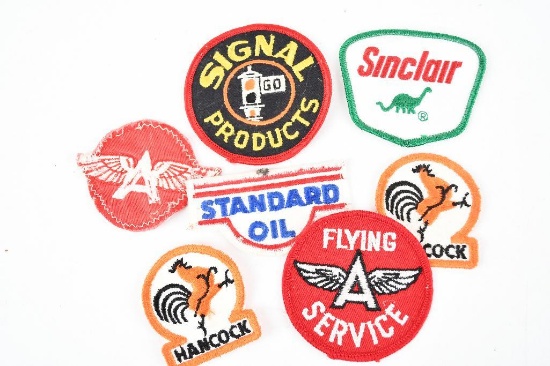 8-Oil Companies Cloth Patches
