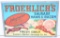 Froehlich's Sausage Hams & Bacon Metal Sign
