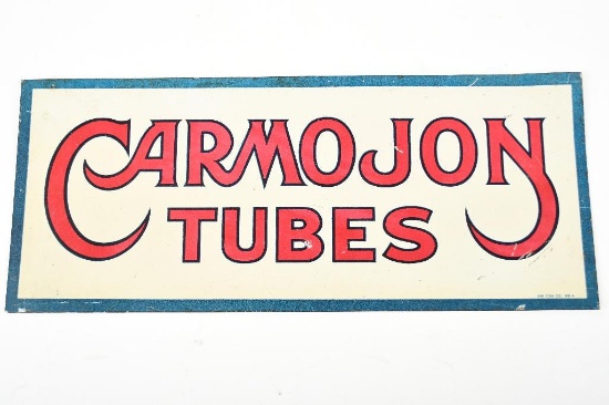 Carmojon Tubes Metal Sign