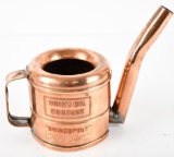 Swingspout Union Oil Company One Pint Copper Oil Dispencer