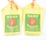 2-Harp Plug Cut Tobacco Bags