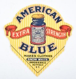 Small American Blue Makes Clothes Snow White Sign