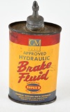 GM Brake Fluid Handy Oiler Metal Can