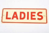 Ladies Rest Room Metal Sign