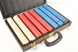 600 Original Clay Poker Chips in Carring Case
