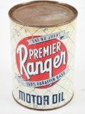 Premier Ranger Motor OIl Quart Can