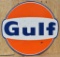 Gulf w/wings Identification Porcelain Sign