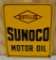 Sunoco Motor Oil Distilled Porcelain Sign