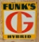 Funk's Hybrid Metal Sign