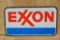 Exxon Identification Porcelain Sign