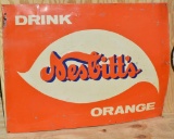 Drink Nesbitt's Orange Metal Sign
