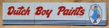 Dutch Boy Paints w/logo Porcelain Sign