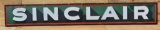 2-Piece Sinclair Shade Letters Porcelain Sign