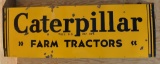 Caterpillar Farm Tractors Porcelain Sign