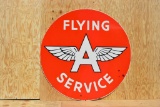 Flying A Service Identification Porcelain Sign (TAC)