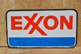 Exxon Identification Porcelain Sign