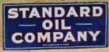 Standard Oil Company Incorporated Porcelain Sign