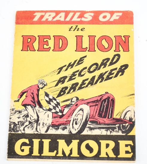 Circa 1930 Gilmore Road Map of the West Coast