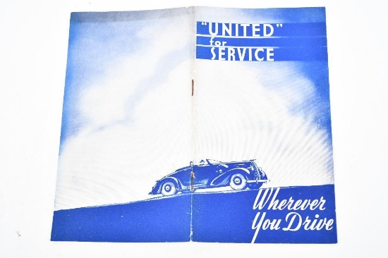 1935 United Motor Service "Wherever You Drive" Booklet