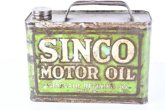 Sinco Motor Oil Half Gallon Flat Can
