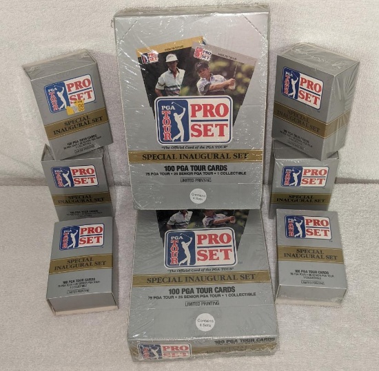 1990 Pro Set PGA Tour Golf Cards Inaugural Sets Lot of 14