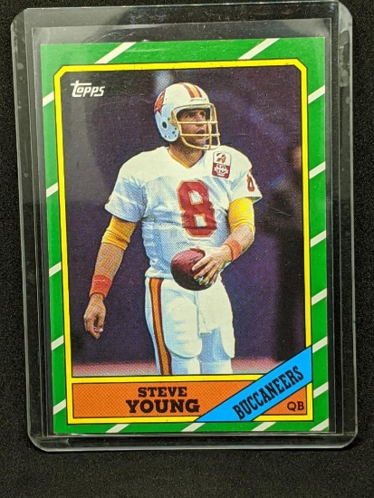 Steve Young 1986 Topps Football Rookie Card