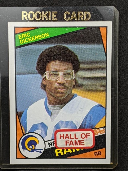 1984 Topps Eric Dickerson Football Card