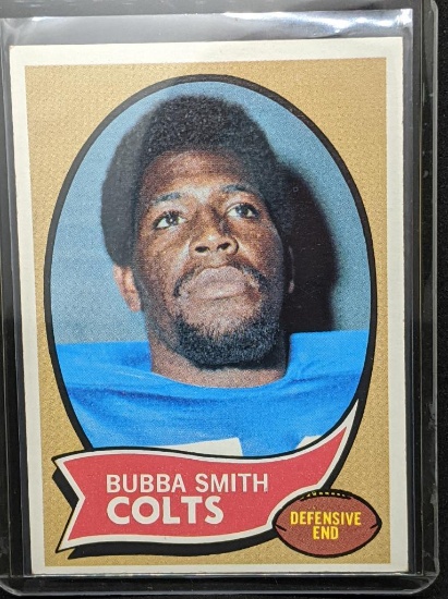 1970 Topps Bubba Smith Football Rookie Card