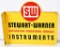 Stewart-Warner Instruments Auto-Industrial-Marine Metal Flange Sign (TAC)