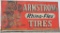 Armstrong Rhino Flex Tires w/logo Large Metal Sign