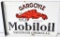 Mobiloil Gargoyle Vacuum Oil Company A.G. Porcelain Flange Sign (TAC)