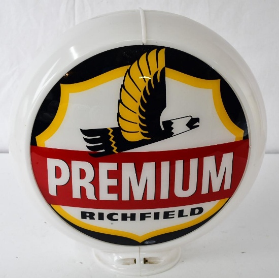 Richfield Premium w/Art Deco logo 13.5"D. Globe Lenses (TAC)