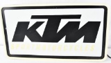 KTM Sport Motorcycles Plastic Lighted Sign