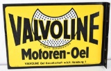 Valvoline Motoren-Oel Porcelain Flange Sign (TAC)