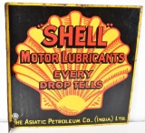 Shell Motor Lubricants Every Drop Tells Porcelain Flange Sign (TAC)