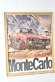 1969 AMX at Monte Carlo Race Paper Poster