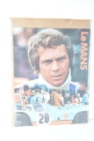 Steve McQueen LeMans Gulf Poster